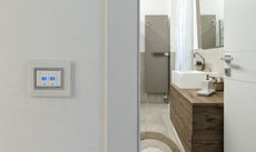 Interruttori touch AVE in una villa nel Veronese