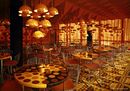 Canteen of the Spiegel publishing house in Hamburg, 1969 - © Verner Panton Design AG