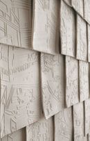 Tel Aviv 2007/08 Linoleum e struttura in ferro 141 x 200cm - Foto Annalisa Guidetti e Giovanni Ricci