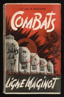 Cover of Lieutenant-Colonel René Rodolphe, Battles in the Maginot Line, Editions M. Ponsot, Paris, 1949. 