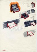 divano Sindbad, Cassina, 1981