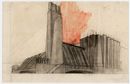 A. Sant'Elia_Edificio industriale con torre angolare, 1913