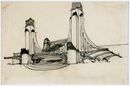 A. Sant'Elia_Studio per una stazione, 1913-1914
