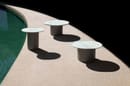 Tavolini Button Outdoor, design Edward Barber & Jay Osgerby - Ph. Tommaso Sartori