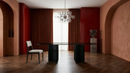 Viola dining table, design Claudio Bellini Studio