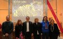 Da sinistra, Ivan Severi, Maria Concetta Cossa, Massimo Isola, Emanuela Fiori, Martina Laghi e Giovanna Cassese.