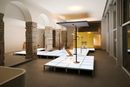 L'allestimento nel Flos Professional Space di Corso Monforte 15