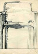 sedia / chair Gaudì, Artemide, 1971 © Archivio Studio Magistretti, Fondazione Vico Magistretti