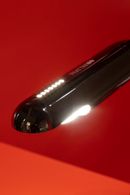 Lampada Aspide, Gubi, variante in cromo nero, dettaglio - Ph. Francesco Merlini