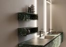 Lavabo Cubik di Ideagroup, effetto marmo Verde Dolomiti