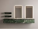 Lavabo Cubik effetto Marmo Verde Dolomiti