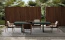 Minotti - Andrée dining Outdoor, design Hannes Peer