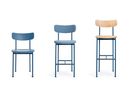 Sgabelli Magis, collezione Motta, design Jasper Morrison
