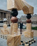 Pilar Zeta - Mirror Gate II - Place du Louvre - photo Christophe Coenon 