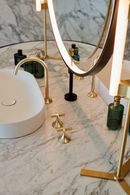 Dettaglio Vaia, bagno principale, Vinova Architects GmbH - Ph. Holger Jacob