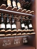 Bigfoot Chianti, modulo cantina a scomparsa Protekdesign - Dettaglio mensole