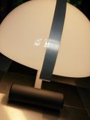 Meta in brushed nickel finish