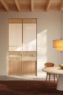 Porta in legno e vetro Bella