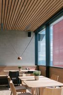 Cubus Restaurant - Interior Design by biquadra - Architectural project by Roland Baldi - Photo by Tobias Kaser