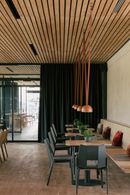 Cubus Restaurant - Interior Design by biquadra - Architectural project by Roland Baldi - Photo by Tobias Kaser