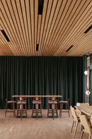 Cubus Restaurant - Interior Design by biquadra - Architectural project by Roland Baldi - Photo by Tobias Kaser