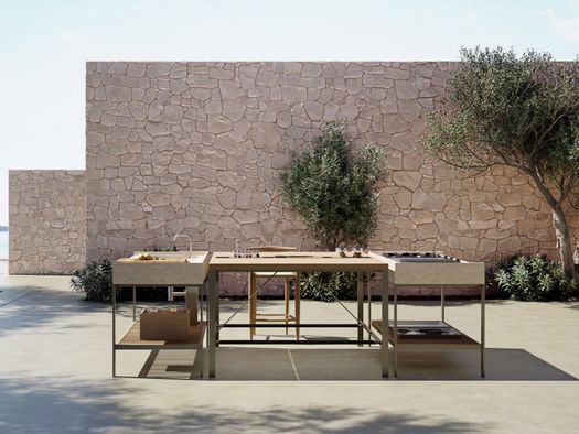 K Garden 1, cucina outdoor Ernestomeda