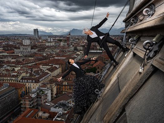 SFIORANDO IL CIELO. Kasia Smutniak e Domenico Procacci sono Ginger e Fred, 4 ottobre 2024 - Ph. Riccardo Ghilardi per il Museo Nazionale del Cinema