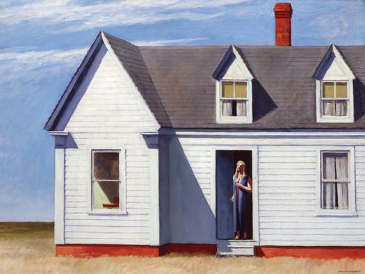 Edward Hopper, Mezzogiorno in punto, 1949, Dayton Art Institute, dono di Mr. e Mrs. Anthony Haswell, inv. 1971.7 © Heirs of Josephine N. Hopper