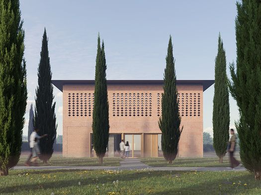 Render Padiglione Brion © courtesy AMDL CIRCLE