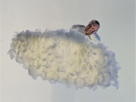 Denis Santachiara, Cirrus, 2026, installazione site-specific, rifacimento per XNL di Nuvole Domestiche, Photo Miro Zagnoli, Courtesy l’artista