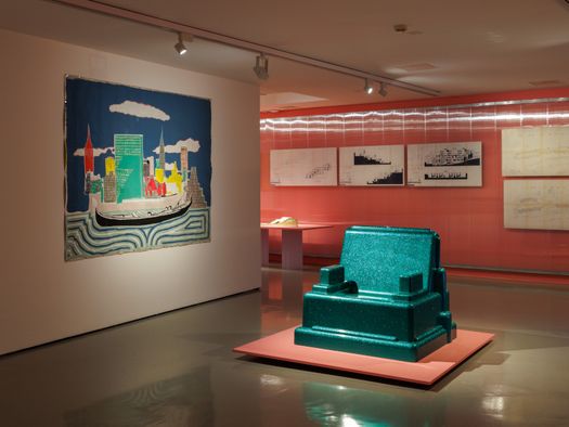 Veduta della mostra Hit List 80. Design, interfaccia, colore - Ph Mart Rovereto, Jacopo Salvi, 2026