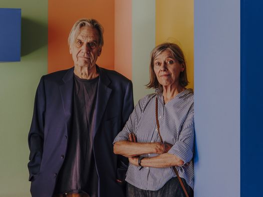 George Sowden e Nathalie Du Pasquier - Kerakoll Brera Studio - photo Salva Lopez