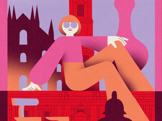 Masterly - The Dutch in Milano - Illustrazione di Levi Jacobs