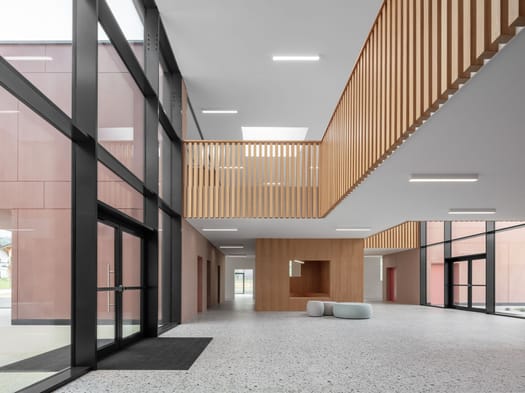 1° Premio Edifici direzionali _FACCHINELLI GIANLUCA _Nuova Scuola Puos (Alpago)