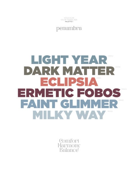 Novacolor svela i Color Trends 2025