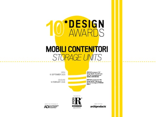 10° DESIGN AWARDS “ACCENDI LA TUA IDEA”: MOBILI CONTENITORI