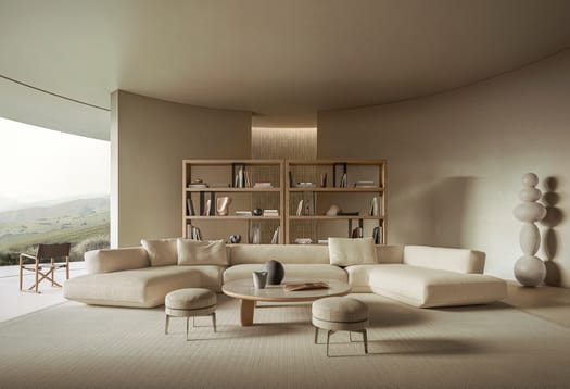 IL 'PAESAGGIO DOMESTICO' DI ANTONIO CITTERIO PER FLEXFORM