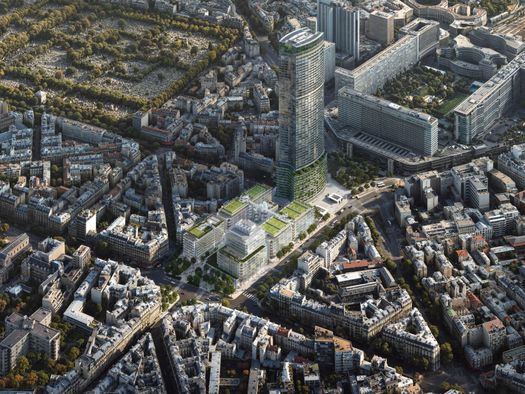 RENZO PIANO RIDISEGNA MONTPARNASSE: LA NUOVA VISIONE GREEN E PEDONALE PER IL CUORE DELLA RIVE GAUCHE