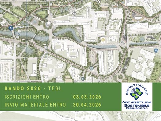 Premio Architettura Sostenibile Fassa Bortolo 2026