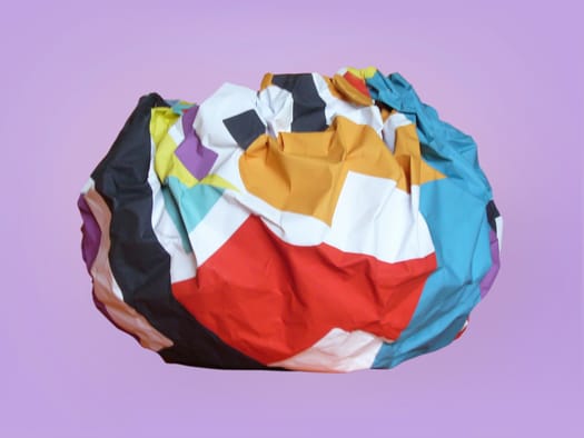 Alessandro Mendini_Rebibbia_vaso di carta