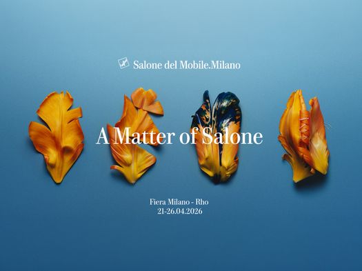 Campagna di Comunicazione Salone del Mobile.Milano 2026 “A Matter of Salone” Petalo @Charles Negre Studio Végété, Set-designer Concept Motel409