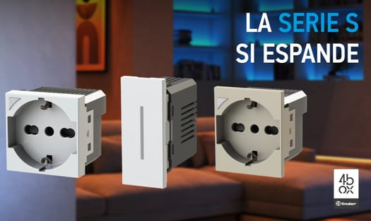 4box Serie S, nuove compatibilità per la presa P40S e per i comandi Uniko Lite e Uniko Pro
