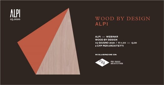 ALPI presenta il nuovo webinar 'Wood by Design'
