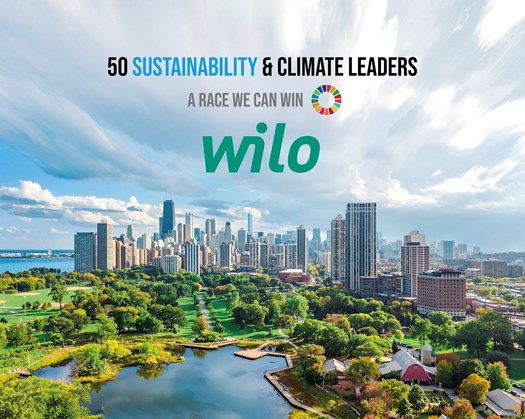 Wilo selezionata tra i "50 leader per la sostenibilità e il clima" a livello mondiale