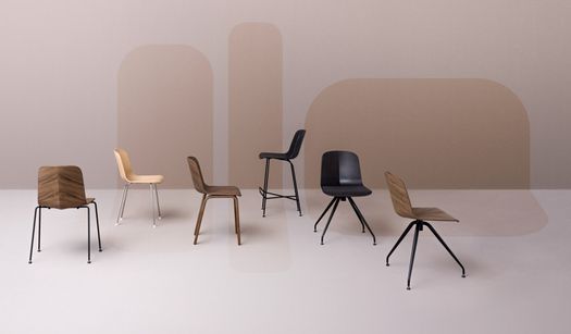 La nuova collezione di sedute Piaval firmata Garcia Cumini