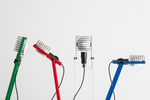 Riedizione di Sintesi, la lampada da tavolo Artemide di Ernesto Gismondi