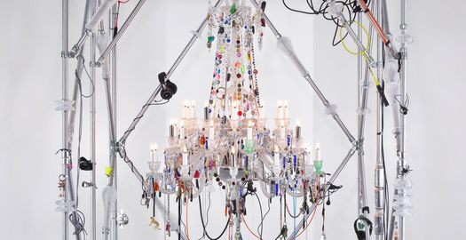 BACCARAT x HARRY NURIEV - Zénith chandelier © Crosby Studios