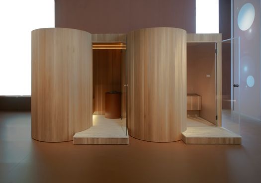 Baluar, Effe, sauna e hammam, design by Patricia Urquiola