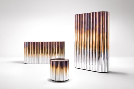 Mobili contenitori Dorica, design by Francesco Forcellini per De Castelli - photo Alberto Parise