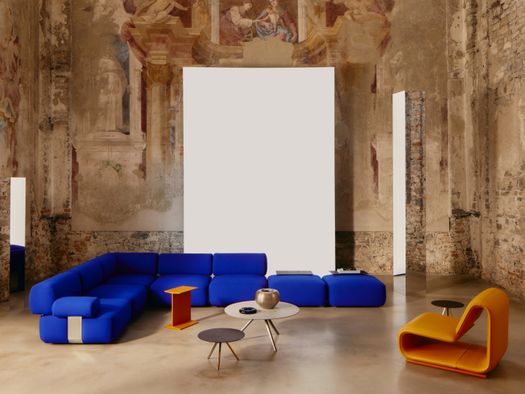 Sum, divano componibile Desalto - Ph. Daniel Farò